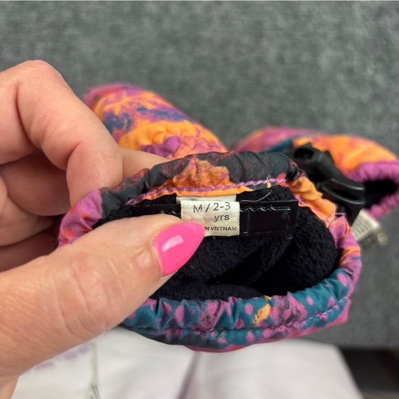 DAKINE Girls Scrambler Mitt winter Mittens Multi- Color size: 2-3 Years - Picture 6 of 7